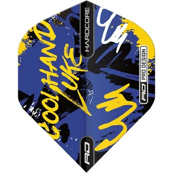 Red Dragon Letky Luke Humphries Graffiti Hardcore - Blue RF6866