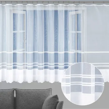 Záclona Záclona vzor Pruhy ZAC-007 výška 150 cm Šití na míru