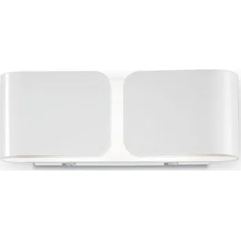 Nástěnné svítidlo IDEALLUX &nbsp;Nástěnné svítidlo Ideal Lux Clip AP2 mini bianco 049236 bílé 25cm&nbsp;&nbsp; - IDEALLUX ILUX 049236