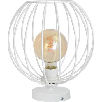 Lampička Stolní lampa MERCURE 1xE27/15W/230V bílá + záruka 3 roky
