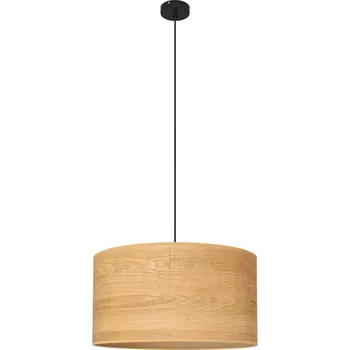 Lustr na lanku ALBA 1xE27/15W/230V pr. 45 cm hnědá/černá