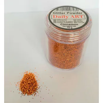 Třpytka na tělo a vlasy Glitry hnědé skořicové - cinnamon 15g