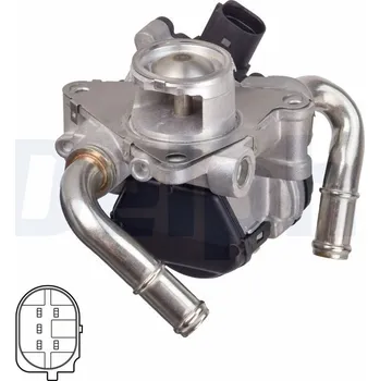 Palivový systém AGR-Ventil DELPHI EG10608-12B1