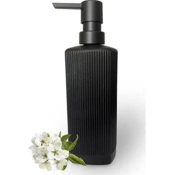 Dávkovač mýdla Dávkovač na tekuté mýdlo stojící skleněný černý 350 ml EPSENCE