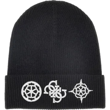Čepice GUESS BEANIE AW5177POL01 BLA L Velikost: L