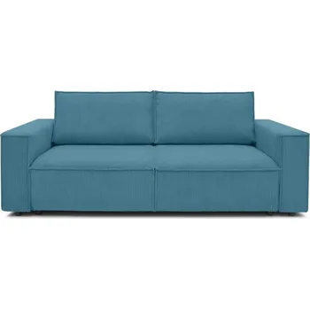 Pohovka Tyrkysová manšestrová rozkládací pohovka 245 cm Nihad – Bobochic Paris ID_1374229