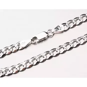 Šperk Řetízek stříbro 925 Pancer CHRS-08-150-FLAT-SPP délka 60 cm