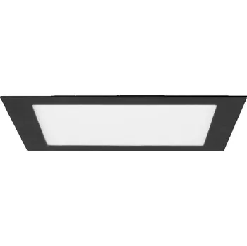 Bodové svítidlo KOHLLIGHTING DISC SQ zapuštěné svítidlo s rámečkem černá 20 W 3000K DALI - KOHL-Lighting KHL K51703.03.RF.BK-BK.OP.ST.8.30.DA