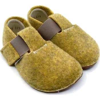 Dívčí bačkory Barefoot bačkory Pegres BF02 žluté 30, Vnitřní délka boty: 19,1 cm, Vnitřní šířka boty: 7,4 cm