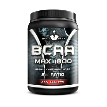 Aminokyselina Bodyflex Nutrition BCAA MAX 1800 mg 250 tbl