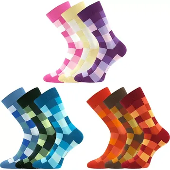 Pánské oblečení DEKOSTKAN barevné společenské ponožky Lonka (Lonka ponožky DEKOSTKAN)