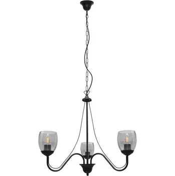 Lustr na řetězu ALLENA 3xE27/15W/230V
