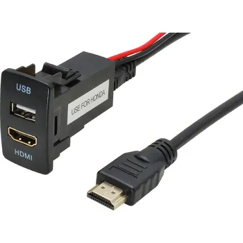 Elektrická zásuvka HDMI / USB zásuvka HONDA<br />Výrobce: - 248866