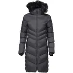 Dámský kabát TRIMM ARTA M Černá, Tmavě šedá