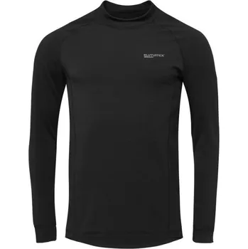 Pánské funkční triko KLIMATEX Asger Thermoplus černé Velikost: S, kód: KX-6123296