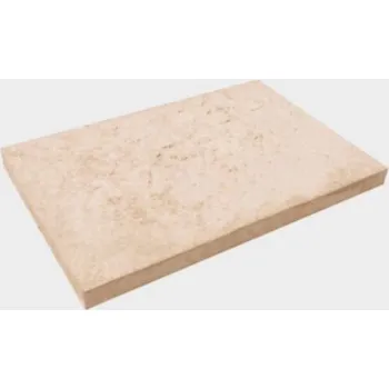 Stavební materiál DITON Plošná dlažba natur - reliéfní TRAVERTIN ELEGANCE 60/40/4 krémová