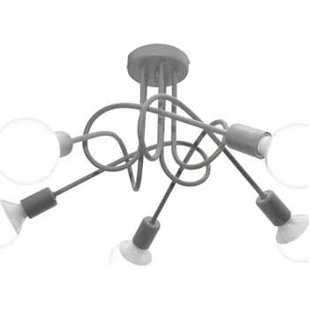 Dětský přisazený lustr OXFORD 5xE27/15W/230V