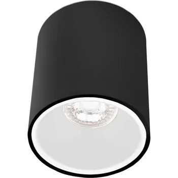 CENTURY ESSENZA přisazené svítidlo GU10 černá/bílá 96mm - CENTURY CEN ESRNB96-GU10