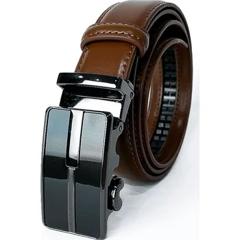 Opasek Kožený pánský pásek hnědý PA4-24-05, Obvod pasu / celková délka pásku 95cm