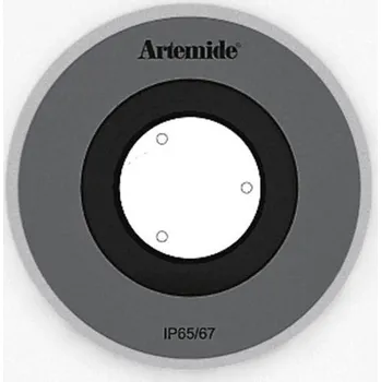 Venkovní osvětlení ARTEMIDE Ego Flat 90 downlight kruh 24° 3000K Inox IK10 - ARTEMIDE AR T42011FLW00