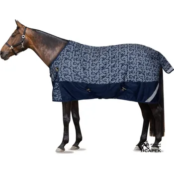 Deka pro koně Deka výběhová Horze -QUEBEC FLEECE- - Tmavě modrá - 125cm