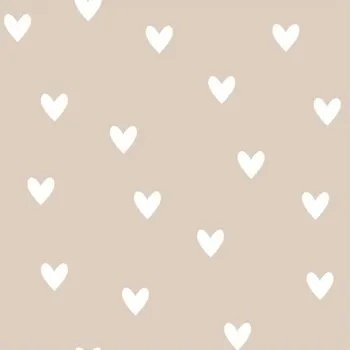 Tapeta Papírová dětská tapeta 50 cm x 280 cm Heart – Dekornik ID_1464894