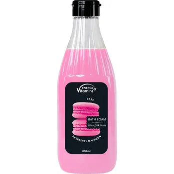 Koupelová kosmetika Energy Of Vitamins pěna do koupele malina, 800 ml