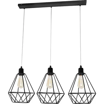 Lustr KARO 3xE27/15W/230V černá