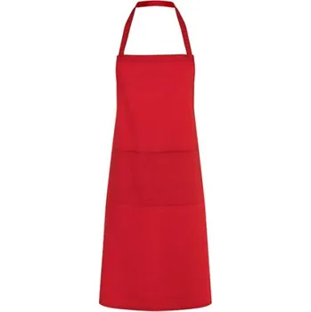 Pracovní zástěra Karlowsky Gastro zástěra KY026 Red 75 x 95 cm