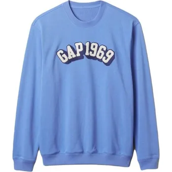 Pánské oblečení Pánská mikina GAP 1969 XS Modrá, Bílá