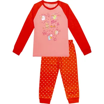 Dívčí pyžamo Dívčí pyžamo - Wolf S2251B, oranžová Barva: Oranžová, Velikost: 86