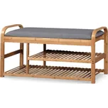 Botník Erich bambus/šedý