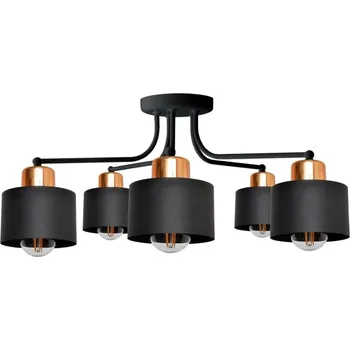 Přisazený lustr EDISON 5xE27/15W/230V