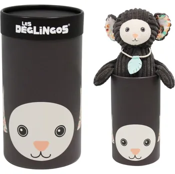 Hračka pro nejmenší DEGLINGOS plyšák Big Simply opičkos Kezakos v boxu