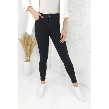 Dámské džíny M.SARA Dámské černé džíny MS2020-13 Velikost: 35