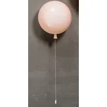 BROKIS Nástěnné svítidlo Memory světle růžová matná, průměr 300 mm, E27 15W - BROKIS C BRO PC00880_011