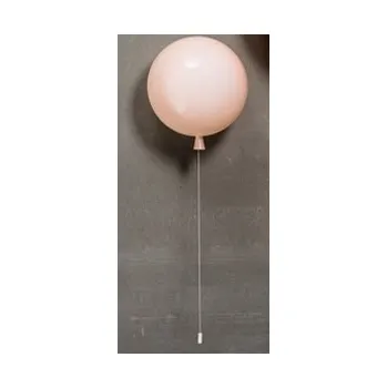 Nástěnné svítidlo BROKIS Nástěnné svítidlo Memory světle růžová matná, průměr 300 mm, E27 15W - BROKIS C BRO PC00880_011