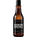 Redken - Brews 3 In 1 Shampoo Šampony 300 ml pánské