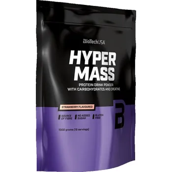 Protein BioTechUSA Hyper Mass (1000 g, Jahoda)