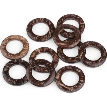 Kokosový kroužek průměr 30 mm macrame