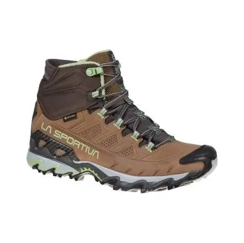 Dámská treková obuv La Sportiva Ultra Raptor II Mid Leather GTX Women Taupe/Sage hnědá 40,5 EU