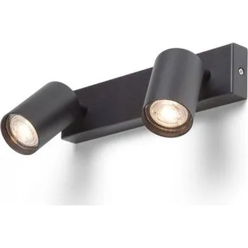 Bodové svítidlo RED - DESIGN RENDL DUDE II přisazená černá 230V LED GU10 2x9W - RED - DESIGN RENDL RED R13923