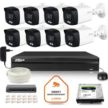 DAHUA IP dohledová sada 8 kamer IPC-HFW1439TL1-A-IL 4Mpx