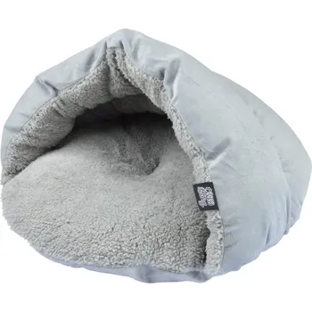 pelíšek pro malé zvíře Šedá kukaň pro psa 22x45 cm – Love Story ID_1636844