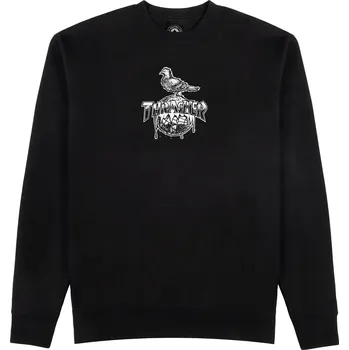 Pánská mikina thrasher Pánská mikina (anti hero) cover the earth crew black