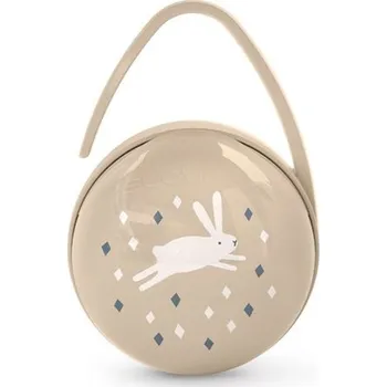 SUAVINEX DUO krabička na šidítka Wonderland hnědá