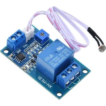 Síťový kabel Světlocitlivý senzor s relé, modul XH-M131, napájení 24V