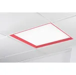 KOHLLIGHTING WINNER LED panel tmavě růžová 3000K nebe PUSH 37W čtverec - KOHL-Lighting KHL K50502.FL.SK.3K.PU