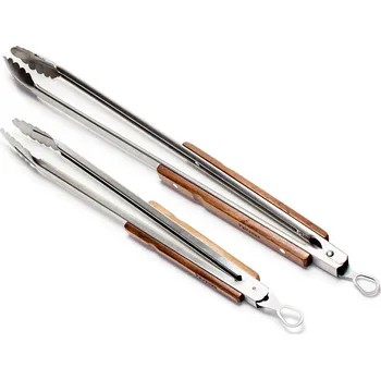 Grilovací nářadí Petromax kleště na grilovaní a dřevěné uhlí - menší