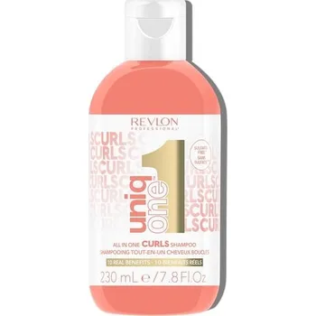 Šampon Revlon-Professional Pece-o-vlasy UniqoneAll In One Curls Shampoo 230 ml (1 213,00 Kč / 1 l)